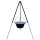 Gulaschkessel 6 Liter emailliert 130cm Dreibein Kettenhöhenverstellbar