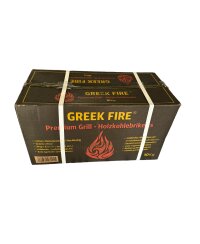Greek Fire Holzkohle Holzkohlebriketts Grillbriketts