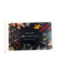 Gin Botanicals Gewürze Geschenk Set mit 12 Gewürzen