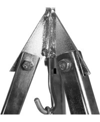 Grillplanet 2,10 m Gulaschkessel Dreibein für Schwenkgrill, Dutch Oven oder Kesselgulasch