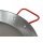 Paella Pfanne aus Eisen poliert 40 cm für spanische Paella