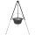Gulaschkessel Eisen 15 Liter und Dreibein mit Kettenhöhenverstellung 130 cm